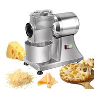 Râpe à fromage électrique, 550 W, broyeur à fromage robuste en acier inoxydable, broyeur alimentaire commercial for beurre, fromage et légumes durs, 88 lb/h