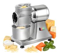 Râpe à fromage électrique 550 W, broyeur et trancheuse à fromage en acier inoxydable robuste pour une utilisation commerciale en cuisine