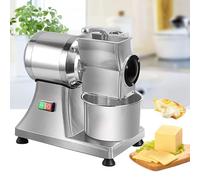Râpe à Fromage électrique 550w, Machine à Presser Les Aliments Robuste Avec Rouleaux En Acier Inoxydable, Broyage Haute Vitesse : 40 Kg/heure, Pour Le Fromage, Le Beurre, Les Miettes De Son De Pain