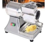 Râpe à fromage électrique commerciale, râpe à fromage robuste de 550W, traite jusqu'à 40 kg/heure, robot culinaire en acier inoxydable avec base antidérapante, nettoyage facile