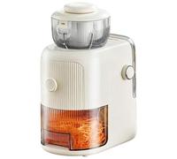 Râpe À Fromage Électrique, Machine À Salade de Légumes avec 3 Lames en Acier Inoxydable Remplaçables, Trancheuse Électrique Facile À Nettoyer