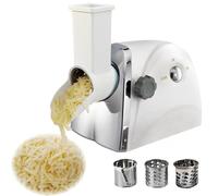 Râpe à fromage électrique multifonction pour trancher et déchiqueter, idéale pour les cuisines commerciales et domestiques