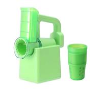 Râpe à fromage électrique rapide avec tasse amovible - Facile à utiliser - Coupe-légumes rechargeable - Robot alimentaire pour fromage à pâte dure