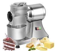 Râpe à fromage électrique robuste 550 W, broyeur à beurre électrique en acier inoxydable, broyeur à fromage commercial for grains de beurre et fromage