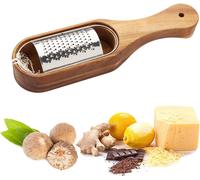 Râpe à fromage en acier inoxydable avec poignée en bois Vendos85