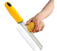 Râpe à fromage en acier inoxydable, râpe à fromage manuelle, râpe à fromage avec brosse, râpe à main, grattoir à citron en acier inoxydable, râpe à fromage, râpe pour la cuisine