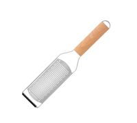 Râpe à fromage et à citron, zesteur, râpe à parmesan - Lame fine en acier inoxydable et manche en bois