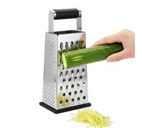 Râpe À Fromage - Outils de Cuisine en Acier Inoxydable à Poignée Anti-dérapante,Râpe Multifonction Légumes et Fromage - Pour Tranchage Fin Moyen Grossier Légumes Gingembre Pomme De Terre Préparation