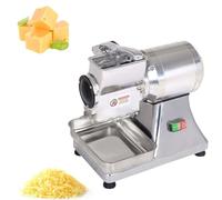 Râpe à Fromage Professionnelle 550 W, broyeur à Fromage électrique en Acier Inoxydable 40 kg/h, avec Filet de sécurité, broyeur Multifonction pour Fromage, Beurre, chapelure de Son