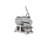 Râpe à Fromage Professionnelle en Inox - 370W, Grande Capacité, Moteur Puissant, Idéal Restaurants, Pizzerias, Fromageries - Râpe Parmesan, Pain Sec & Fromages Durs