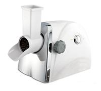 Râpe à fromage rotative électrique avec lames en acier inoxydable, trancheuse à légumes multifonction pour un broyage rapide