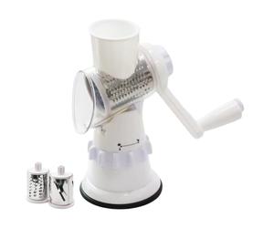Râpe à fromage rotative - Hachoir à légumes avec manivelle, coupe-tambour manuel, hachoir multifonction | Outil de cuisine pour fromage, carottes, noix, pommes de terre,