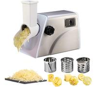 Râpe à Fromage rotative Professionnelle, 300 W, Multifonction, 180 TR/Min, pour Fruits, légumes, Noix et Chocolat.