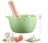 Râpe à gingembre, bol broyeur de cuisine, outil de broyage manuel pour gingembre, ail, chocolat, fromage, parfait pour la cuisson des sauces, le camping, les dortoirs ou pour une utilisation à la