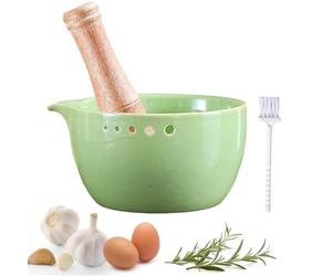 Râpe à gingembre, bol broyeur de cuisine, outil de broyage manuel pour gingembre, ail, chocolat, fromage, parfait pour la cuisson des sauces, le camping, les dortoirs ou pour une utilisation à la