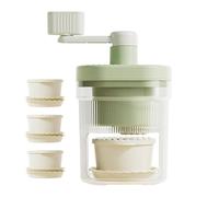 Râpe à Glace Manuelle, Appareil portable pour granité avec, Machine à glace pilée compacte, Pour Desserts Maison, Fêtes, Bar, Cocktails, Débutants