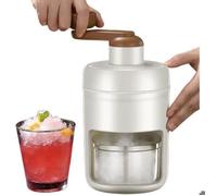 Râpe à glace manuelle avec 3 moules - Idéale pour granités et cocktails !
