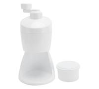 Râpe à Glace Manuelle en Acier Inoxydable 420, Machine à Glace Pilée avec Bol Compact - Sans Électricité, Fonction Multiusage, Sécurité Renforcée, Parfaite pour Maison et Extérie