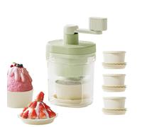 Râpe à Glace Manuelle | Machine à Glace Pilée Portative à Manivelle | Appareil À Pilée Pour Maison Bar Fête | pour Maison, Boissons, Cocktails, Desserts, Cuisine, Fêtes, Bar