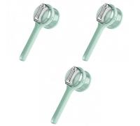 Râpe à légumes amovible avec boîte de stockage, couteau de découpe à fruits anti-dérapant, outil de pelage portable pour carotte, pomme de terre, concombre-Green 3PCS