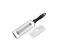 Fackelmann FM Professional 22242 Râpe à fromage coupe grossière, Râpe à fromage, Râpe à légume, Râpe à légumes manuelle, Râpe cuisine, Râpe, Acier inoxydable, Plastique, 32 x 6,5 x 2,5 cm