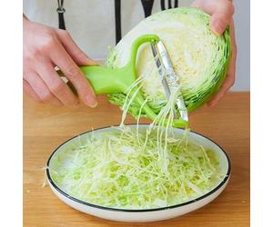 Râpe à Légumes Multifonction Lame Tranchante Violet pour Préparation Repas