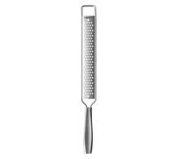 Râpe à main Star Monaco+ de Boska/Râpe à fromage multifunctionnelle/Va au lave-vaisselle / 3 râpes/Argent / 32 cm