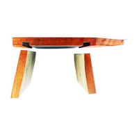 Râpe à noix de coco à faire soi-même - Grattoir à main - Grattoir à main - Râpe pour cuisine - Couteau à viande - Couteau à viande - Raclette en acier inoxydable brut - Pour enlever les jeunes noix de