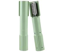 Râpe à noix de coco électrique, râpe-éplucheuse portable, râpe de cuisine rotative anti-éclaboussures sans fil pour noix de coco et écailles de poisson (Green)