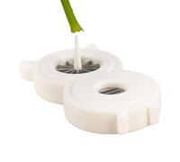 Râpe à oignons en acier inoxydable, déchiqueteuse à trancher aux échalotes | Coupe-viande en acier inoxydable,Couper l'oignon dans, carotte, ail, salade, hachoir, râpe