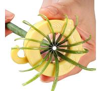 Râpe à oignons verts - Coupe-pudding style chat - Outil pour façonner la du prunier | Hachoir à oignon vert en bandes pour la cuisine domestique, la décoration de nourriture, outil