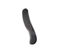 Râpe à pied en corne pour une perte efficace des poils - Verre hypoallergénique - Outil de pédicure professionnel stable - Construction ABS - Lime à pied pour pédicure à domicile