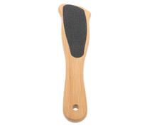 Râpe à Pieds Double Face avec Manche Bois, Ponçage des Callosités | Usage Salon et Maison, Papier Abrasif Bilatéral, pour Peau Sèche Épaissie, Style Moderne Minimaliste