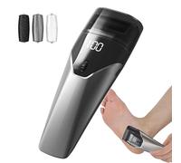 Râpe à pieds électrique, râpe à pieds réglable, extracteur de peau rugueuse, lumière auxiliaire intégrée, rechargeable et portable, (15,8 x 6,5 x 3,2 cm), pour pédicure, voyage, dortoir d'étudiant