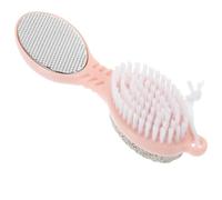 Râpe à Pieds, Outil de Pédicure pour Talons et Orteils | Acier Inoxydable, Pierre , Brosse Dense et Faces Multiples, Usage Maison et Bain