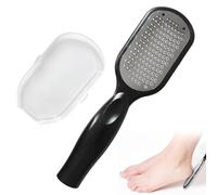 Râpe à pieds pour enlever les peaux dures et les callosités avec récupérateur de peaux mortes pour pédicures sans désordre, grattoir à talon pour traitement du talon fissuré, utilisation humide et