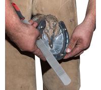 Râpe à sabot - | Râpe à cheval en acier au carbone double face -, outils de retenue de fichier de garniture en fer à cheval Réparation des chevaux/ânes de sabots durs