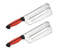 Râpe À Salade - Double Couche Acier Inoxydable Deux Pièces,Râpe À Chou Éminceur,Pour Cuisine Maison Carottes Laitue Fruits Râper Trancher Éplucher