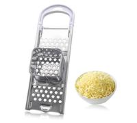 Râpe à spätzle, presse à spätzle avec traîneau à pâte en acier inoxydable, passe au lave-vaisselle, grattoir à spätzle, râpe à spätzle, râpe à spätzle, râpe à spätzle idéale pour spätzle et boutons