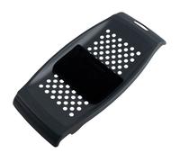 Fackelmann Râpe à spätzle 45443 – avec raclette, plastique noir 31,5×15×2,5 cm