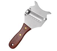 Râpe à Truffe Professionnelle en Acier Inoxydable - Mandoline Cuisine Réglable avec Poignée en Bois Ergonomique - Coupe Fromage et Chocolat Précis - Trancheuse Saucisson et Légumes Polyvalente