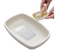 Râpe à Wasabi pour broyer l'ail, de râpe à gingembre - Râpe de préparation des aliments de cuisine | Outil portatif de presse-purée de de broyage de fromage pour le wasabi, l'ail, les Fruits et les lé