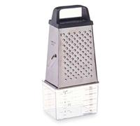 Râpe acier réservoir doseur noir collection KINVARA