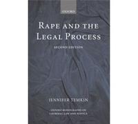 Rape and the Legal Process, Oxford Monographs on Criminal Law and Criminal Justice Jennifer Temkin (Auteur)