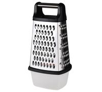 Râpe carrée - Acier inoxydable 430 | Râpe à fromage à 4 côtés | Hachoir multifonction pour fruits et préparation des repas de cuisine
