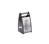 Gefu-Râpe de Râpe quadruple-89037-way, Acier inoxydable, 11,7 x 11,2 x 25 cm