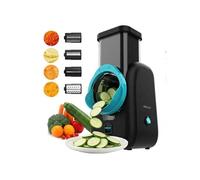Affette-légumes Électrique Cecotec 80W Cut4Cook Lame Totale Noir Bleu A01 EU01