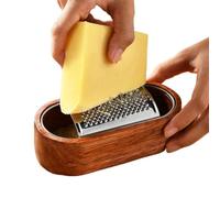 Râpe De Cuisine Outil Pour Râper Et Trancher Avec Récipient En Bois