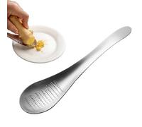 Râpe de petite taille | Râpe manuelle en acier inoxydable en forme de cuillère - de légumes - pour décoration de plats, pâtisseries, restaurant, camping, pique-nique, cuisine et maison