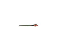 Râpe demi-ronde demi-douce 200 mm bois matériaux tendres manche bi-matière